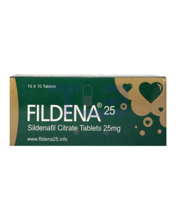 Fildena 25mg Sildenafil Tablets