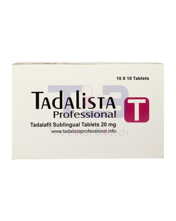 Tadalista Professional 20mg Tadalafil Tablets