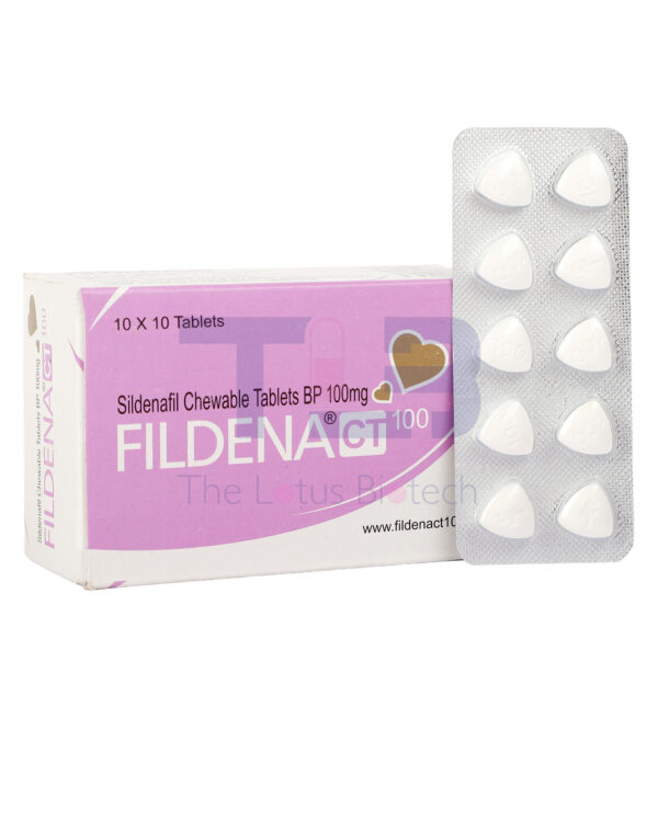 Fildena CT 100mg Sildenafil Tablets