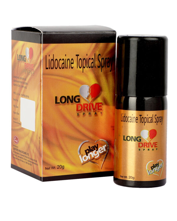 Long Drive Lidocaine Spray
