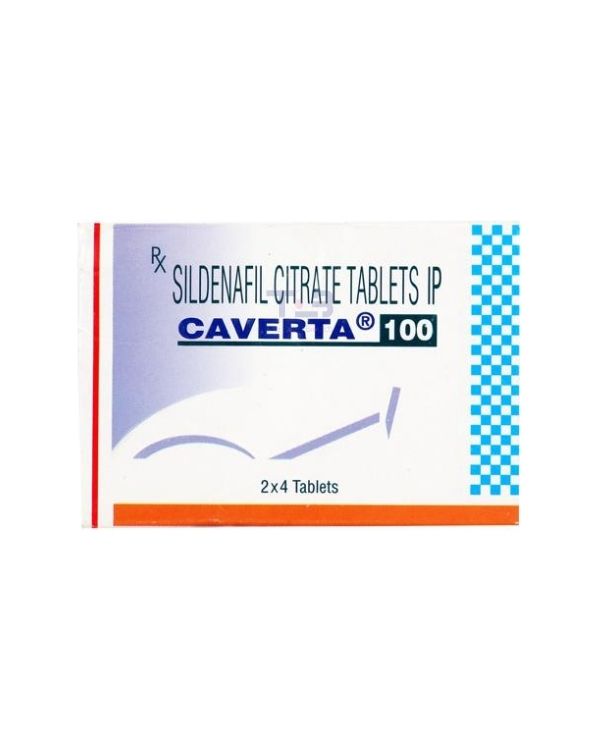 Caverta 100mg Sildenafil Tablets