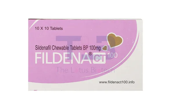 Fildena CT 100 Chewable Tablet