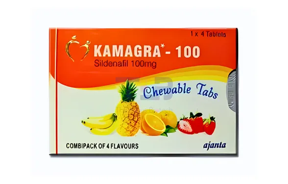 Kamagra 100mg Chewable Tablets