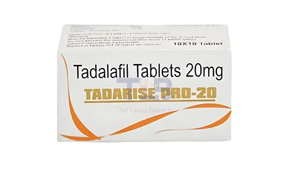 Tadarise Pro 20 mg Tablet