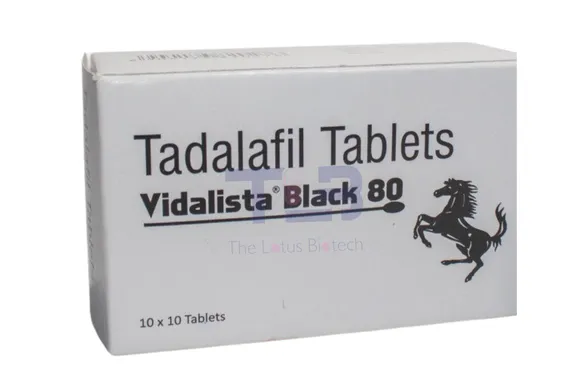 Vidalista Black 80mg Tablets