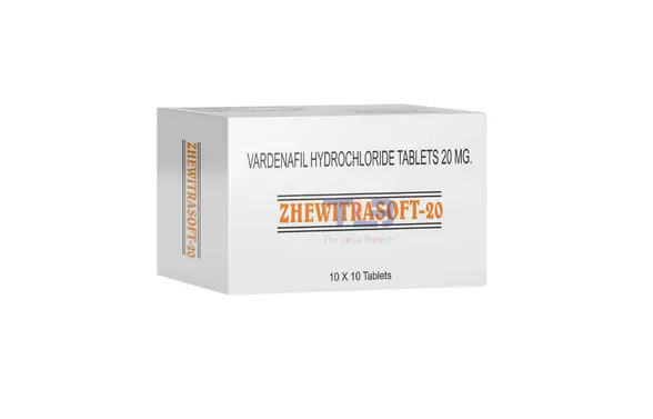 Zhewitra Soft 20 mg Tablet