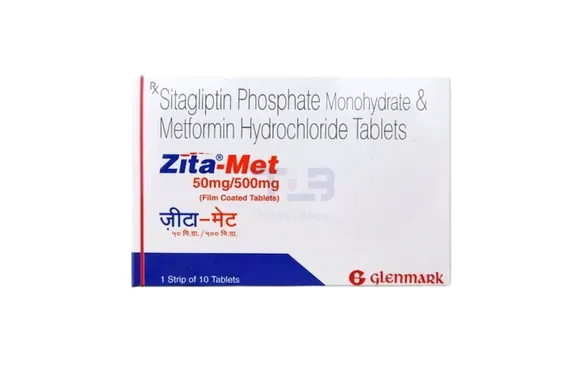 Zitamet 50mg/500mg Tablet