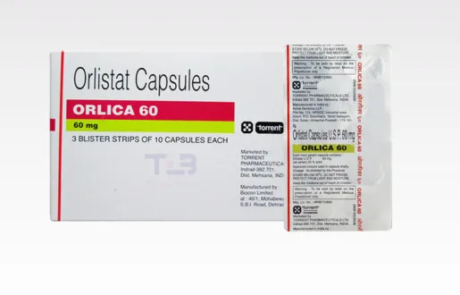 Orlica 60mg Orlistat Capsule