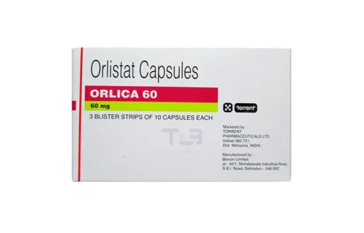Orlica 60mg Orlistat Capsule