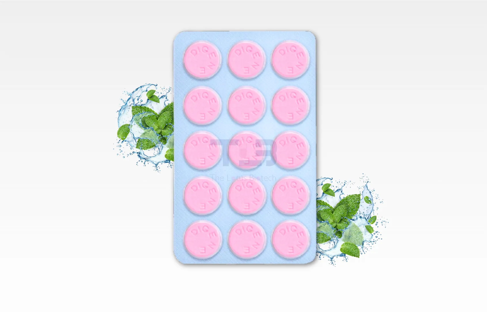 Digene Acidity & Gas Relief Tablets - Mint Flavour