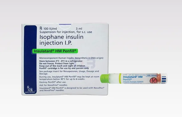 Insulatard HM 100IU/ml Penfill