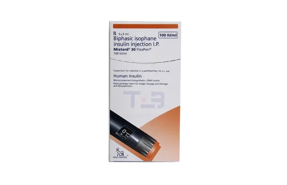 Mixtard 30 HM 100IU/ml Penfill (3ml Each)