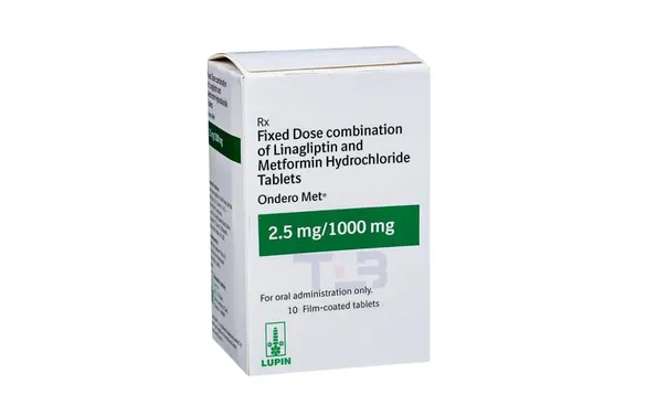 Ondero Met 2.5mg/1000mg Tablet