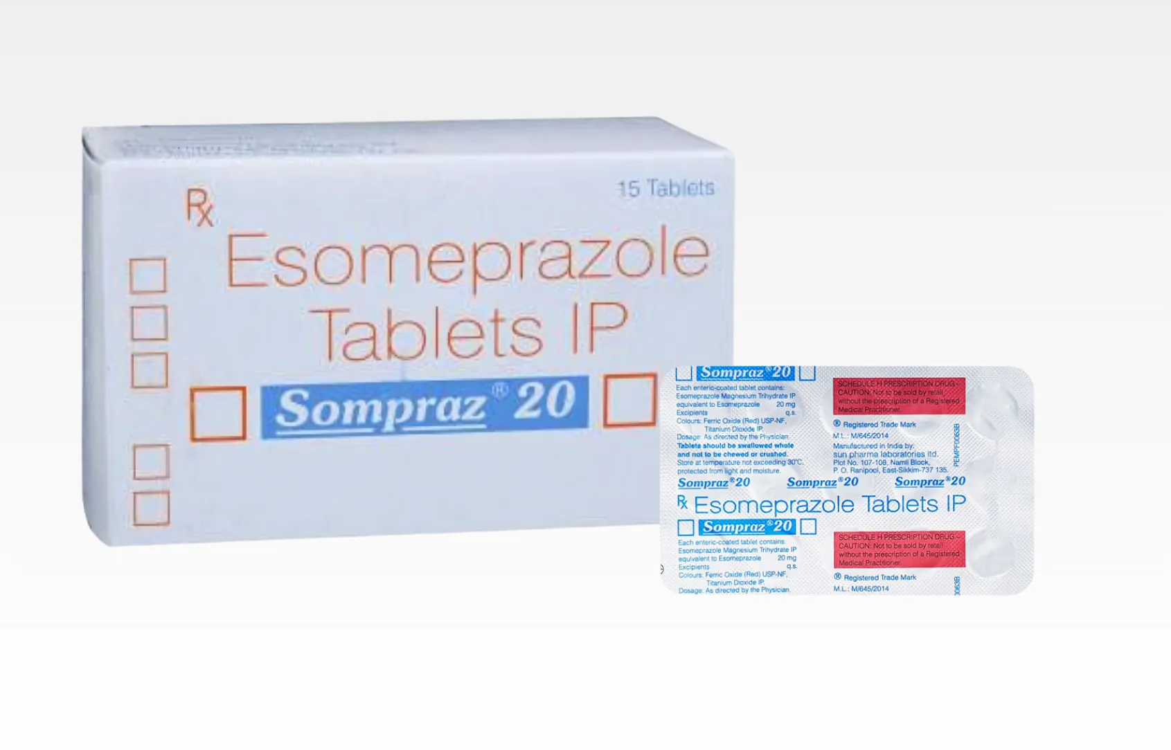 Sompraz 20 mg Tablets