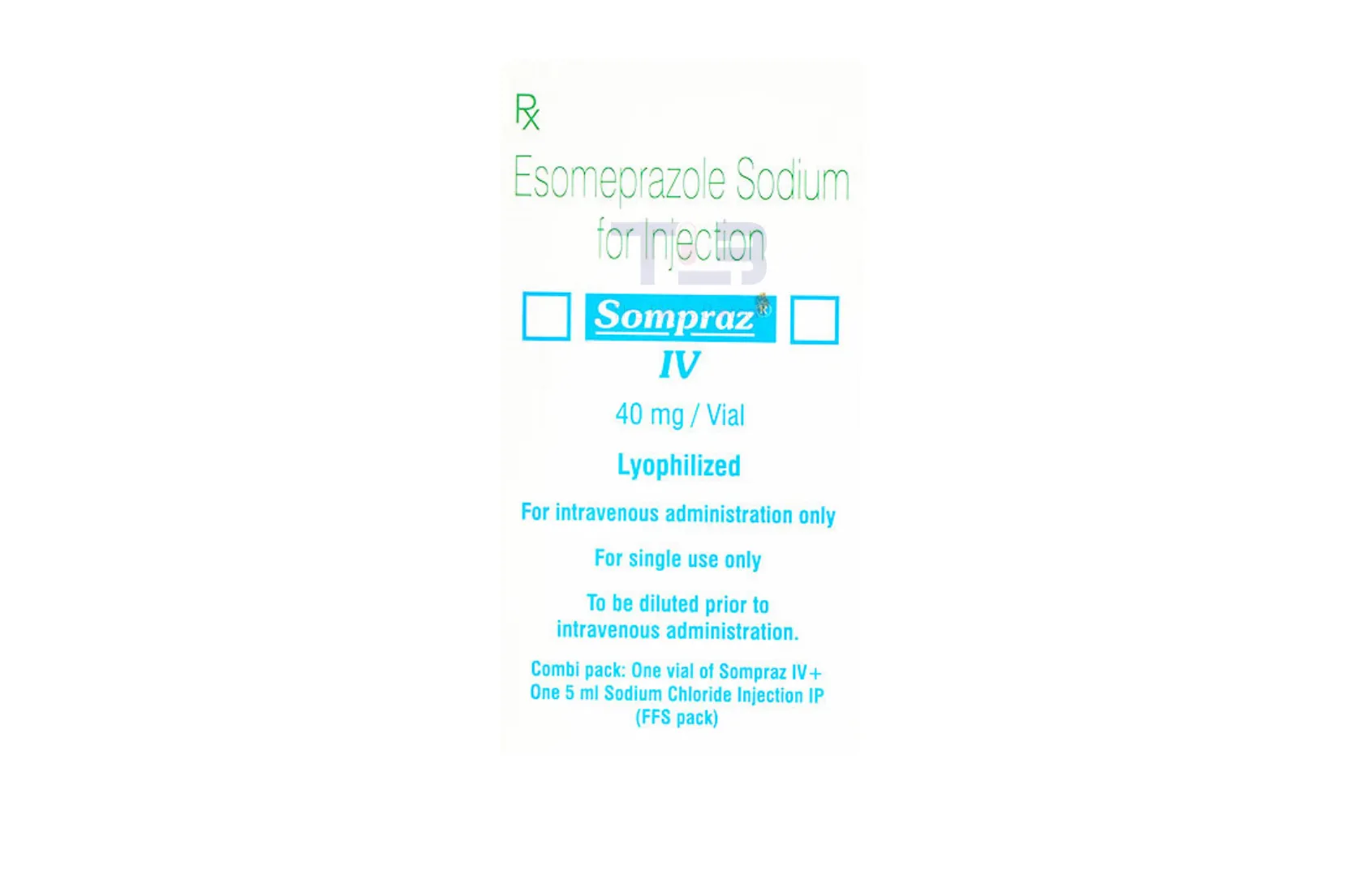 Sompraz 40mg Injection